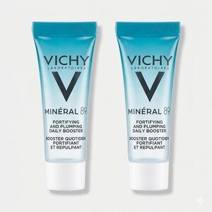 2 tubes :Vichy Mineral 89 Hyaluronic Acid Face Serum